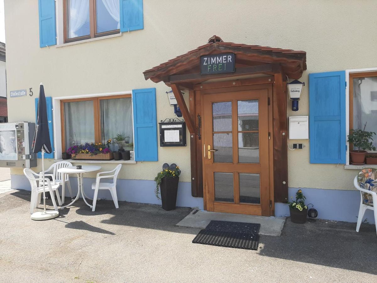 Gaestehaus Pension Waldhorn Weilen unter den Rinnen Екстериор снимка