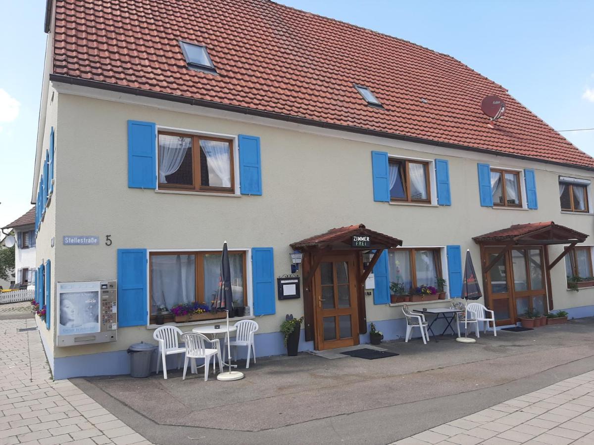 Gaestehaus Pension Waldhorn Weilen unter den Rinnen Екстериор снимка