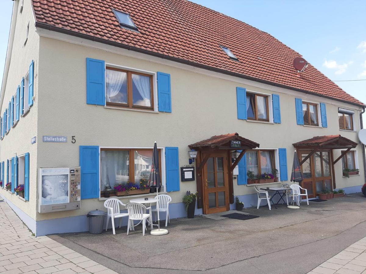 Gaestehaus Pension Waldhorn Weilen unter den Rinnen Екстериор снимка