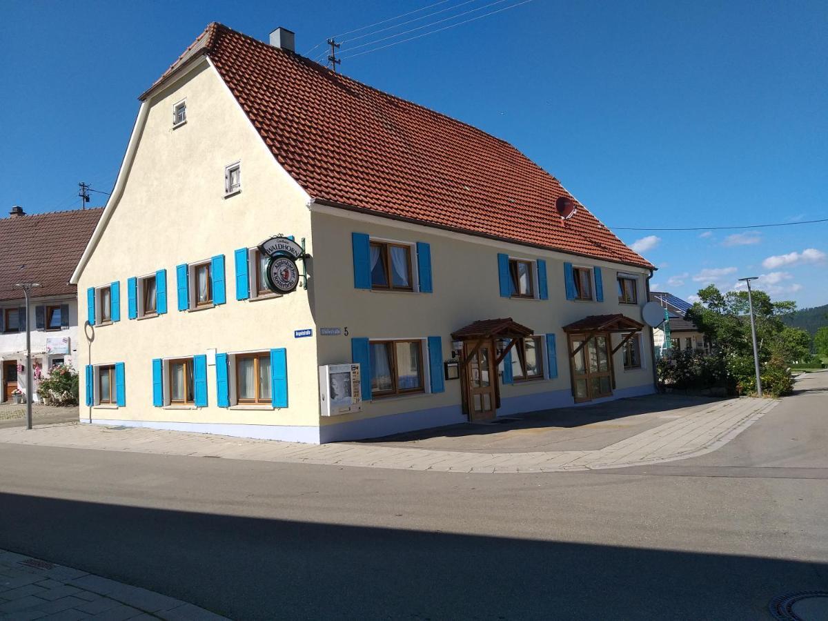 Gaestehaus Pension Waldhorn Weilen unter den Rinnen Екстериор снимка