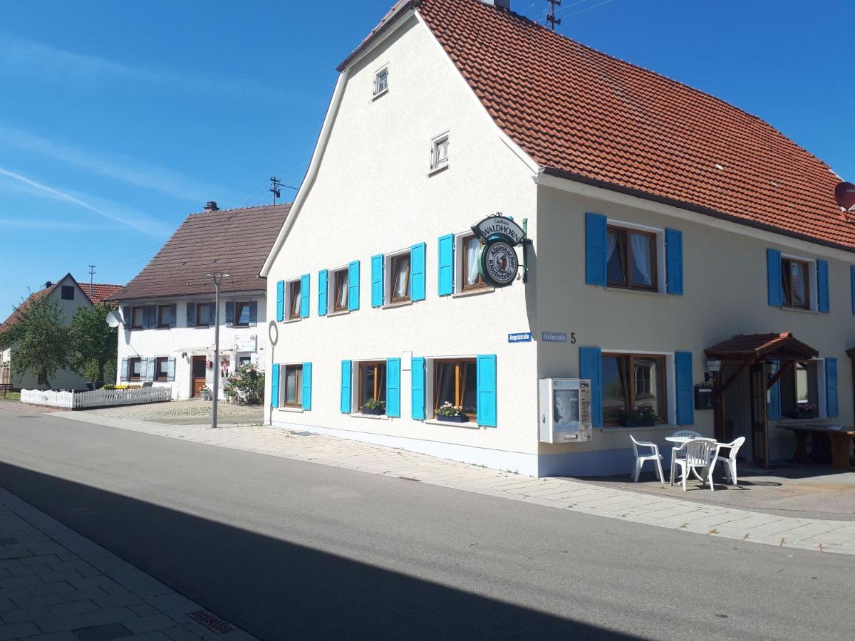 Gaestehaus Pension Waldhorn Weilen unter den Rinnen Екстериор снимка