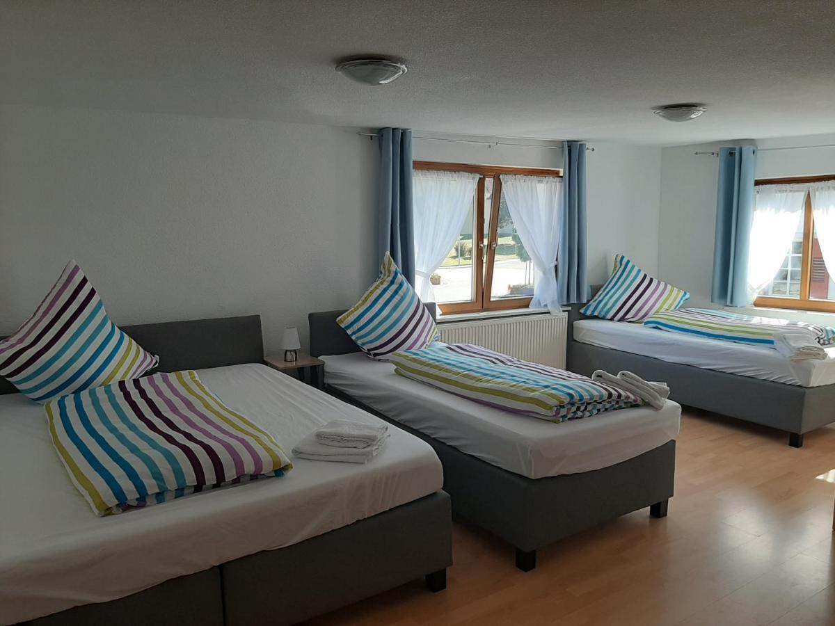 Gaestehaus Pension Waldhorn Weilen unter den Rinnen Екстериор снимка